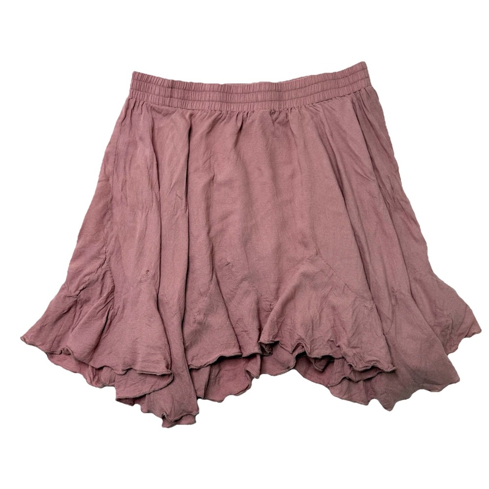 Free People Intimately Easy Does It Half Slip Mauve Skirt Small Pink‎ Heartwood